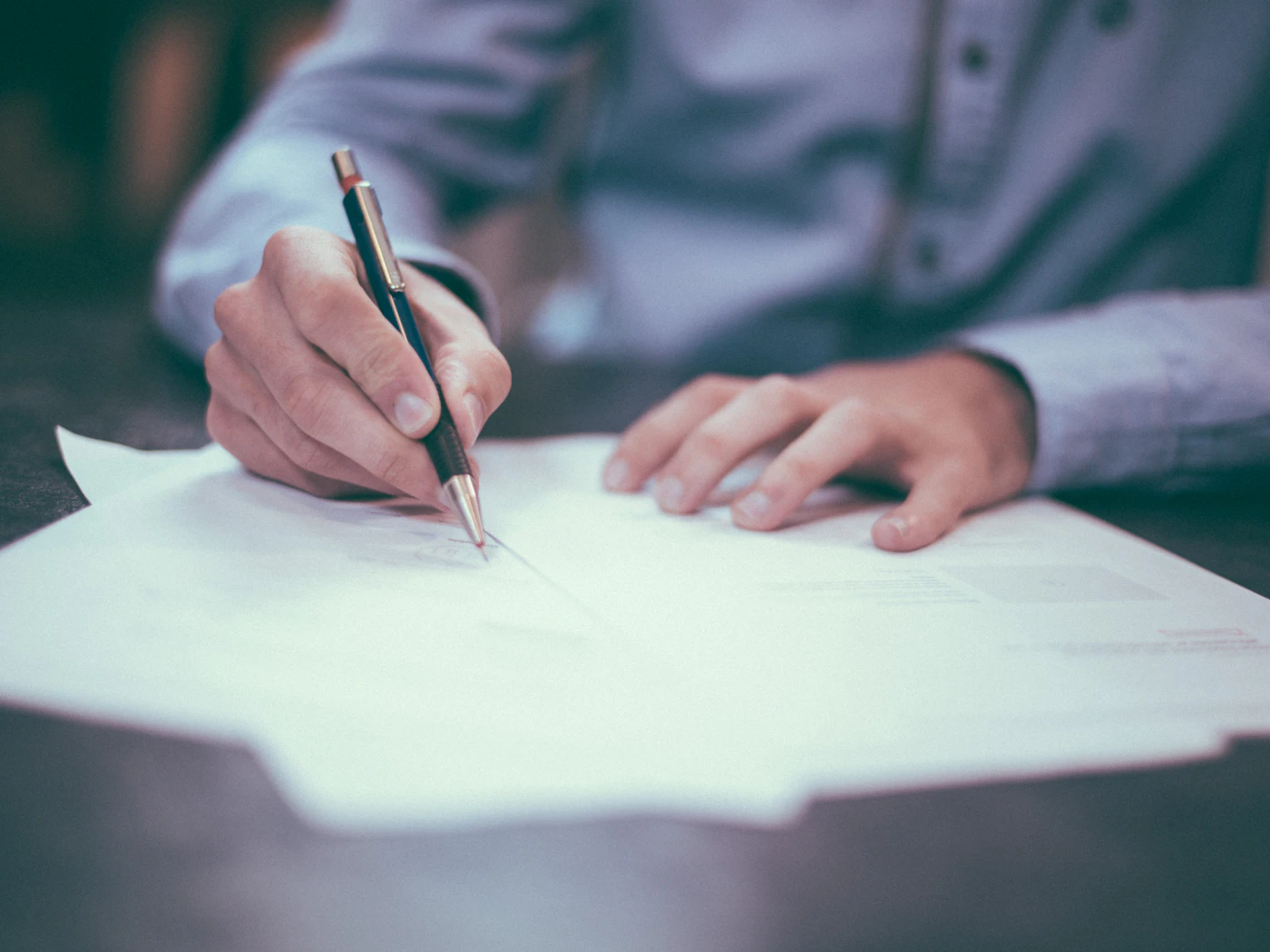 Signing the engagement letter